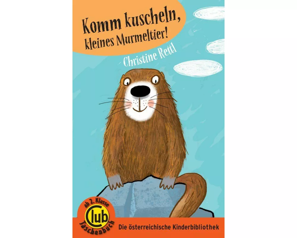 Komm kuscheln, kleines Murmeltier!