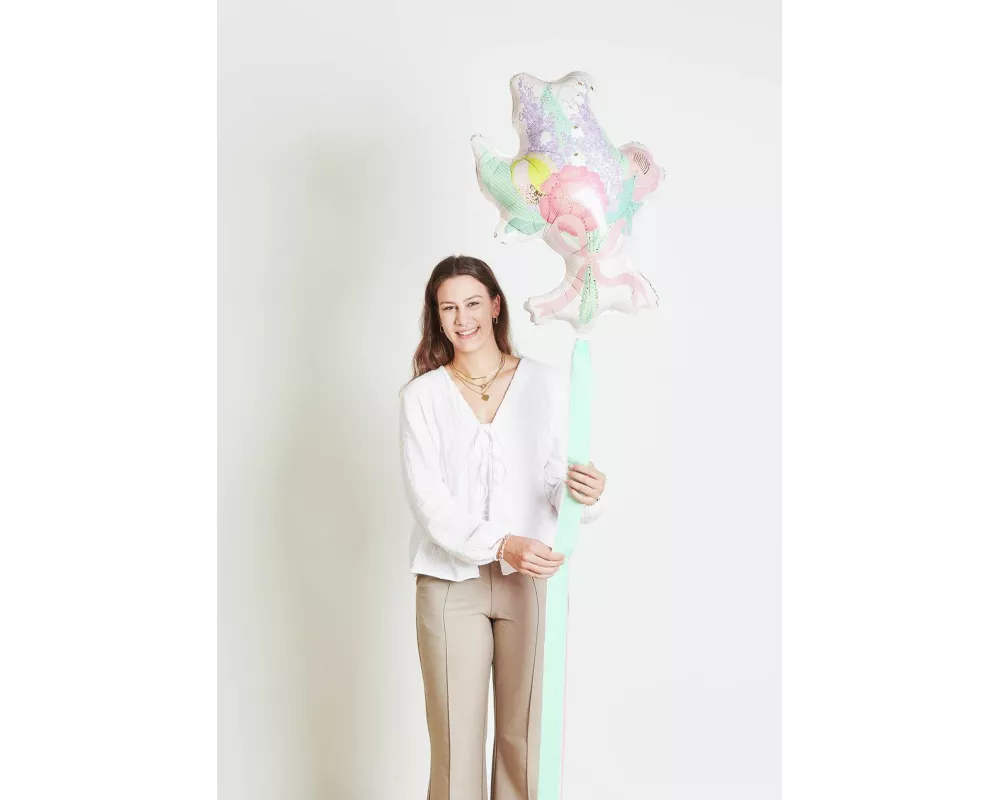 Folienballon Blumenstrauß, 1 Stk, 50 x 67 x 26 cm