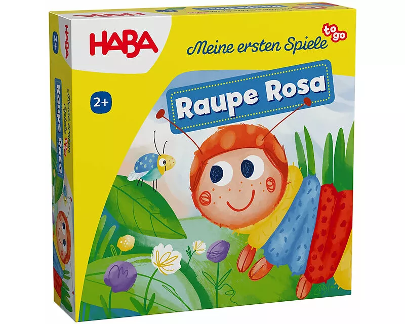 Meine ersten Spiele To Go - Raupe Rosa