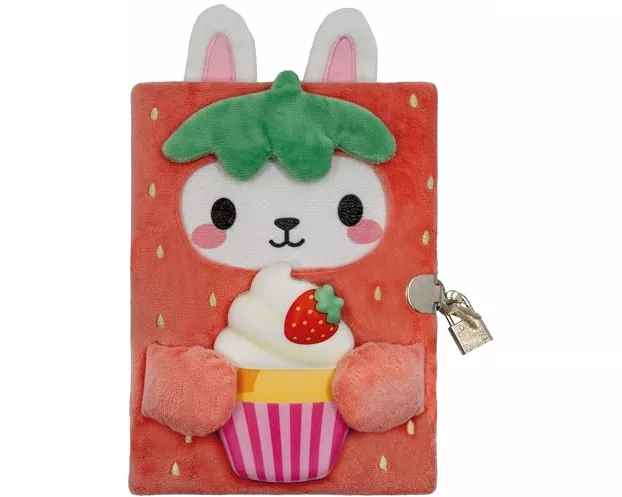 Strawberry Hoodie Bunny Diary