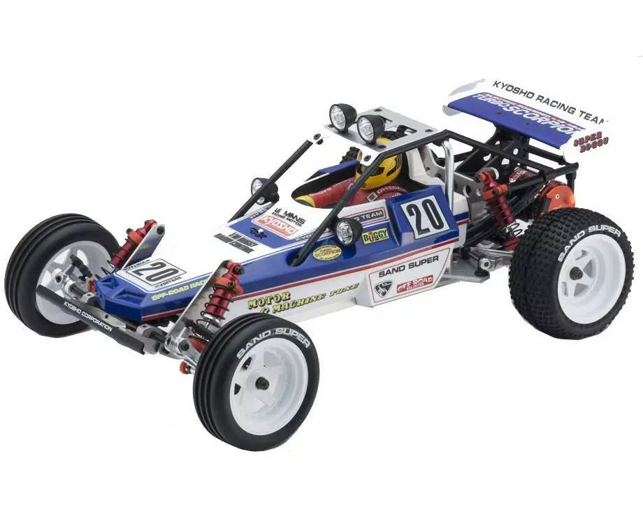 Kyosho Buggy Turbo Scorpion 2WD Legendary Series Bausatz, 1:10