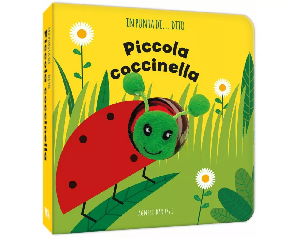 Piccola coccinella. In punta di dito