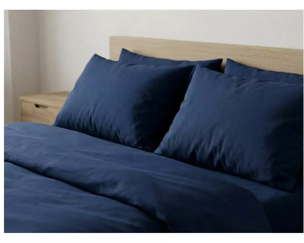 COCON Seitenschläferkissenbezug 45 x 145 cm, Navy Blue