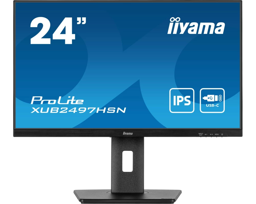 iiyama ProLite XUB2497HSN-B2 PC Flachbildschirm 60,5 cm (23.8") 1920 x 1080 Pixel Full HD LED Schwarz