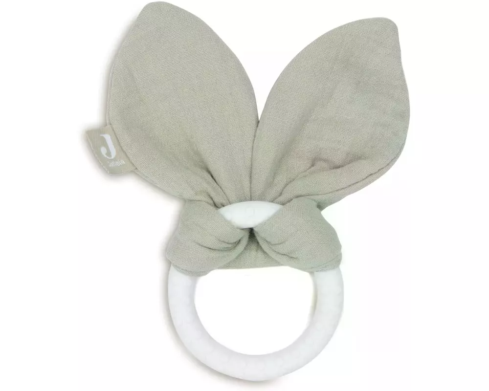 Jollein Beissring Bunny Ears Olive Green