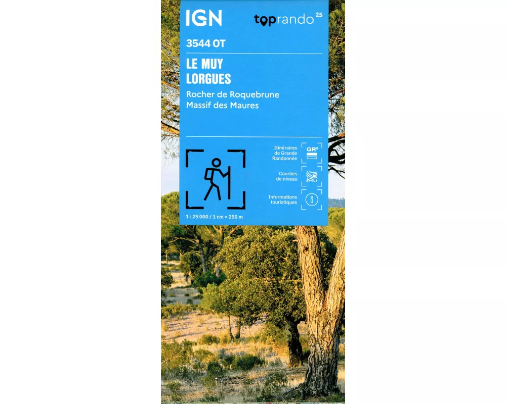 3544OT Le Muy - Lorgues - Montagne de Roquebrune - Massif des