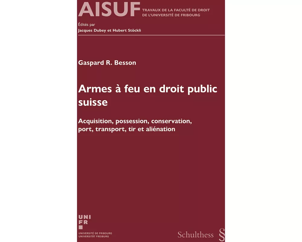 Armes à feu en droit public suisse
