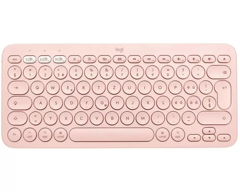 Logitech Bluetooth-Tastatur K380 for Mac Multi-Device Rosa