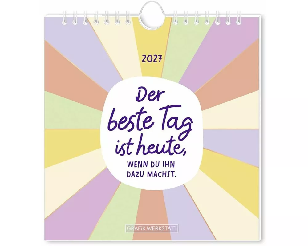 Postkartenkalender 2027 Der beste Tag