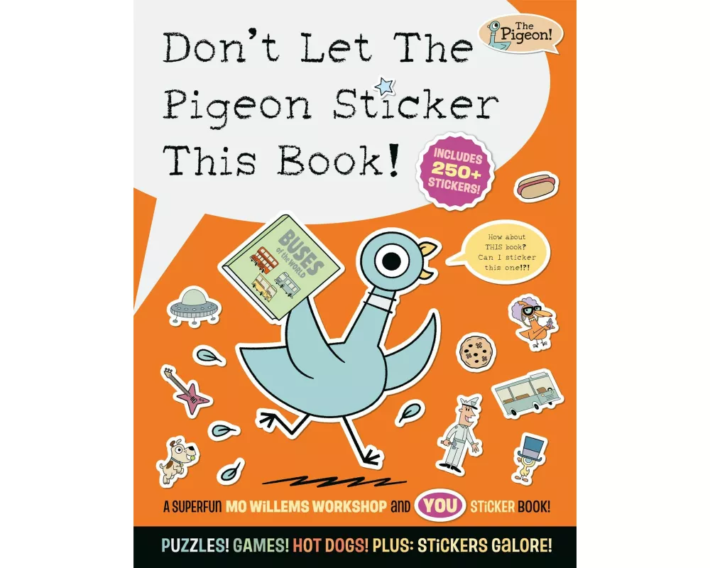 Don't Let The Pigeon Sticker This Book!