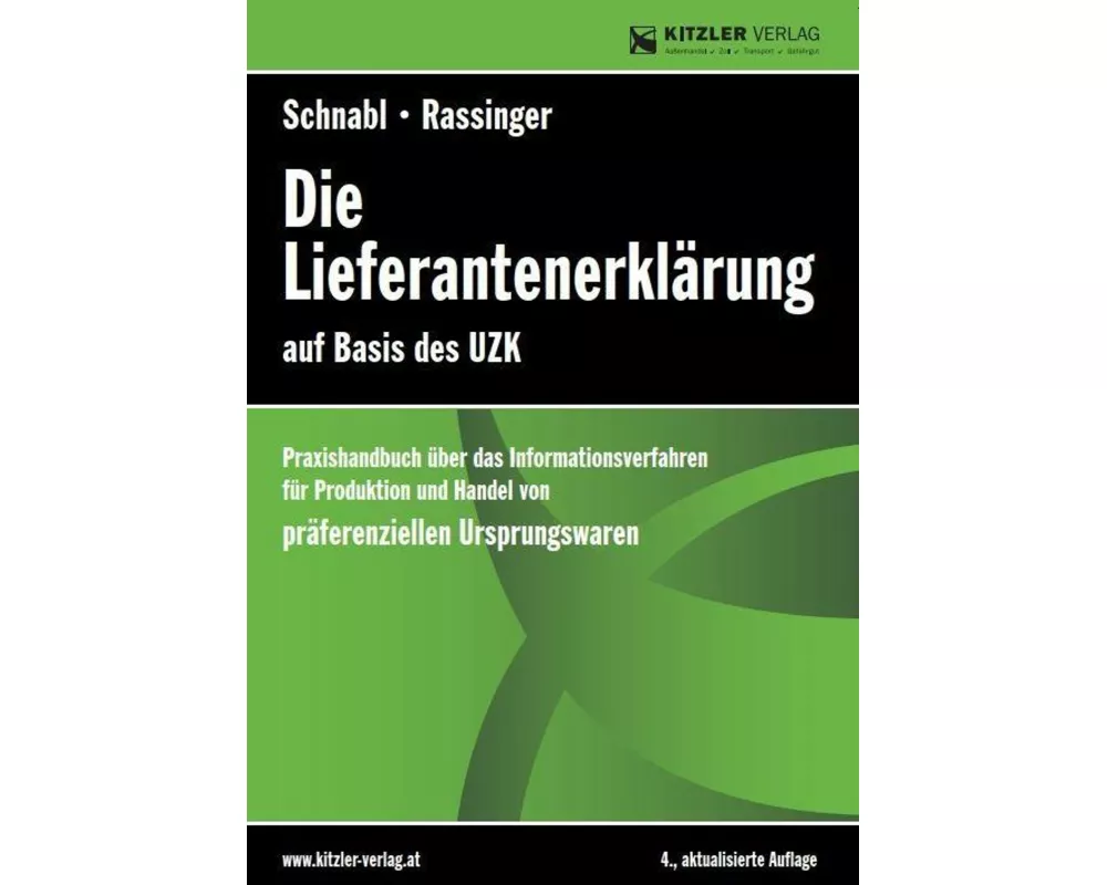 Die Lieferantenerklärung