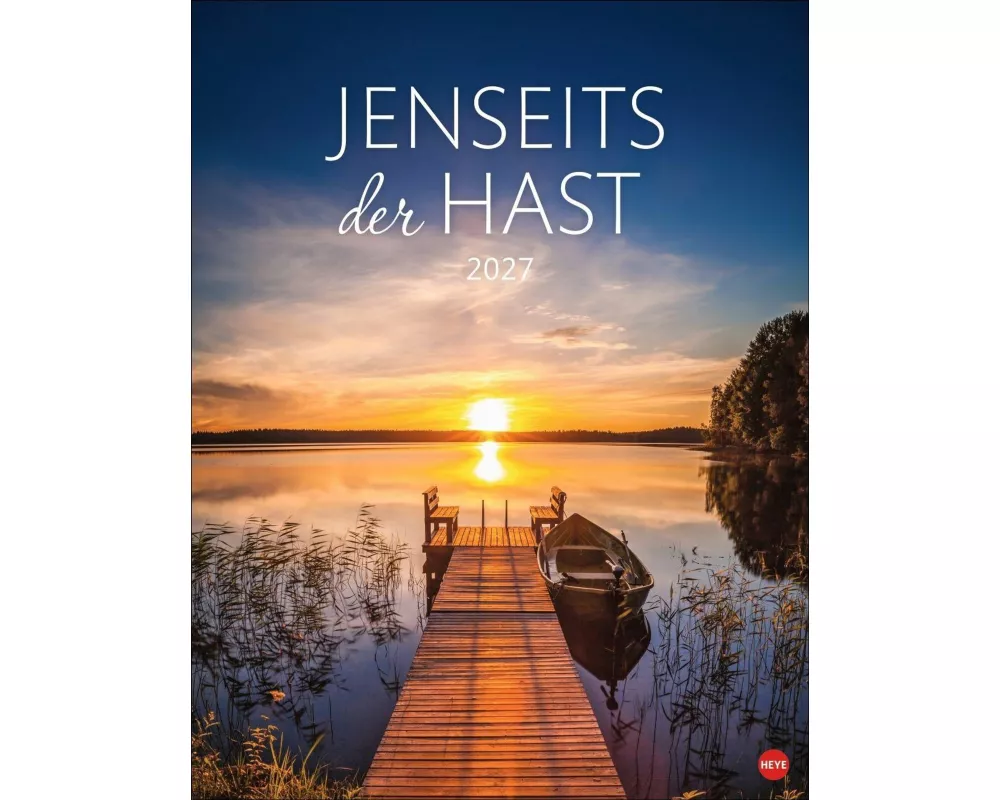 Jenseits der Hast Posterkalender 2027