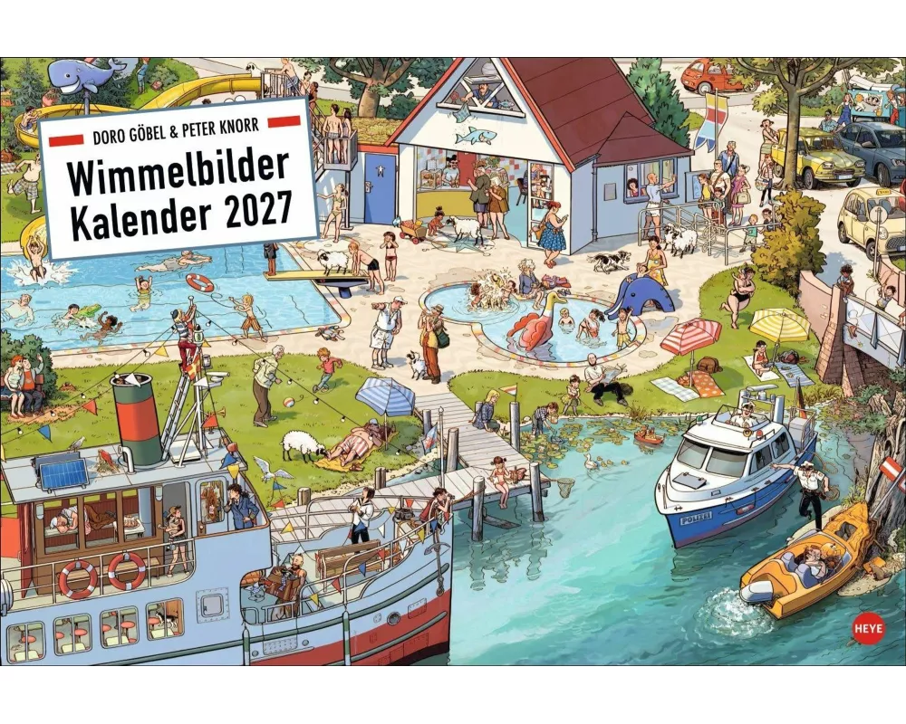 Göbel & Knorr Wimmelbilder Edition Kalender 2027