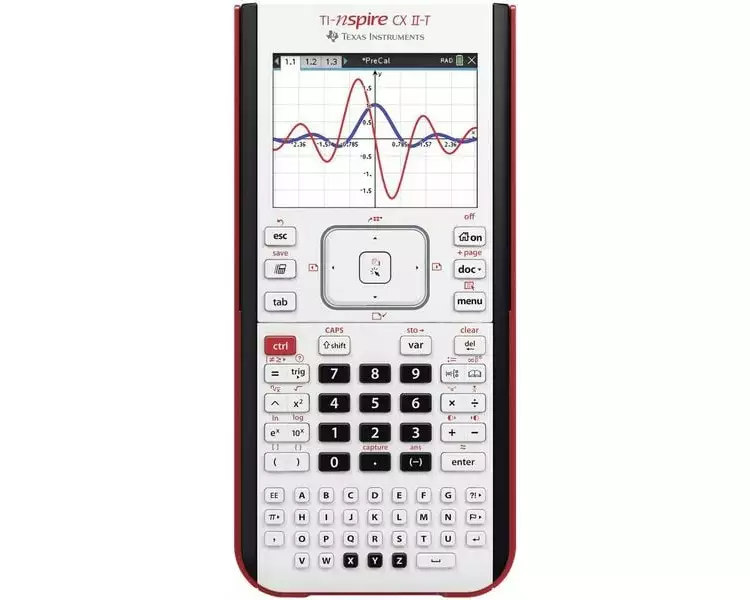 TEXAS INSTRUMENTS Grafikrechner TI-Nspire CX II-T inkl. TI-Software