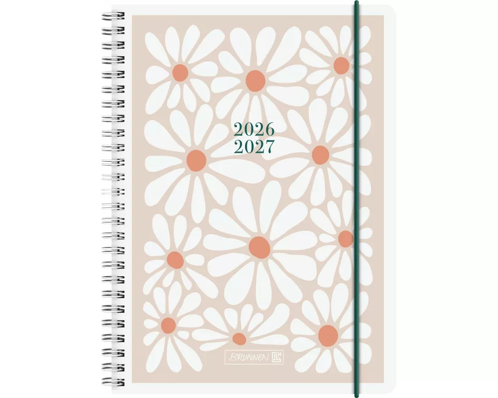 Schülerkalender 2026/2027 "Daisy" | A5, Kunststoff