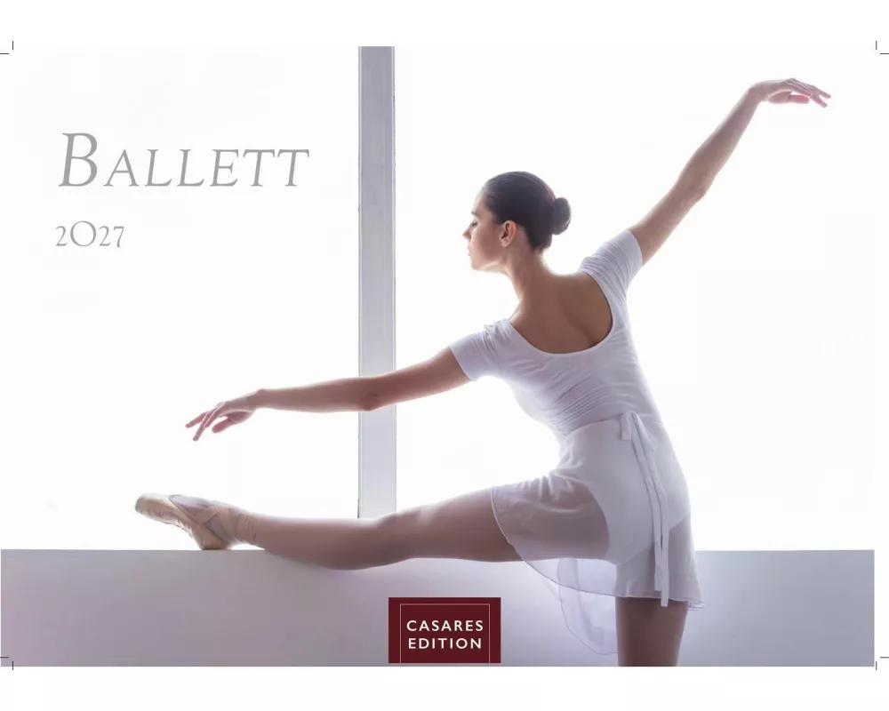 Ballett Kalender 2027 - Wandkalender | Fotokalender | Tanzkalender Kunst 35x50cm Grosses Format - Eleganter Ballett - Ästhetik & Ballettkunst für jede