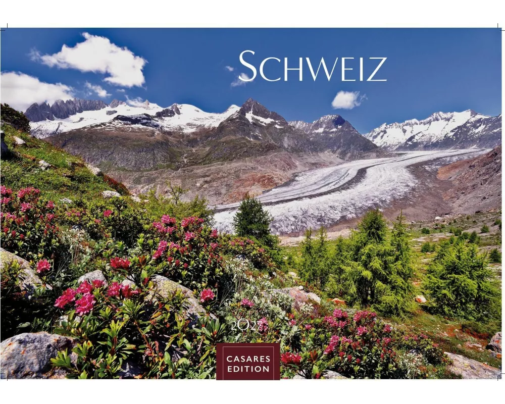 Schweiz Kalender 2027 - Wandkalender | Fotokalender Alpenländer | Alpenkalender | 24x35cm - . mit den schönsten Orten der Schweiz