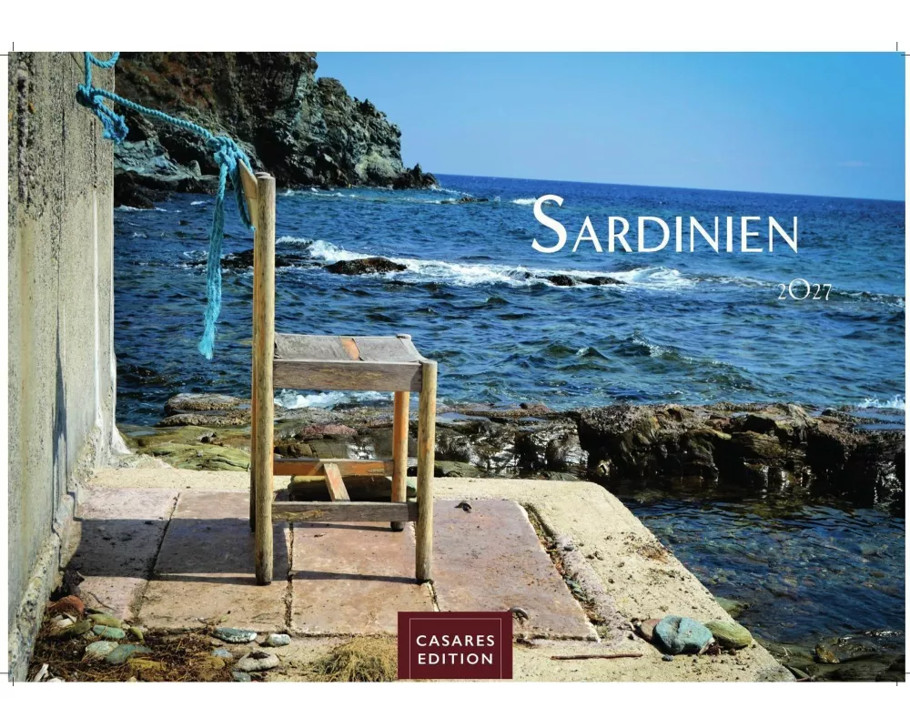 Sardinien Kalender 2027 - Wandkalender | Fotokalender Italien 24x35 cm - mit 12 traumhaften Motiven der Mittelmeerinsel