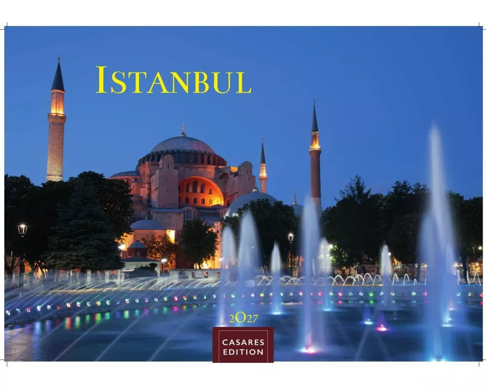 Istanbul Kalender 2027 - Wandkalender | Fotokalender Türkei Vorderer Orient 24x35 cm | . mit 12 faszinierenden Fotografien von Istanbul | Premium-Desi