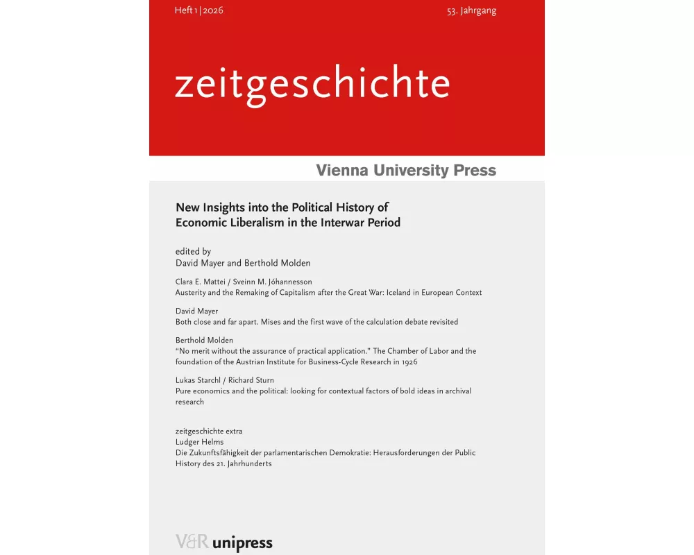New Insights into the Political History of Economic Liberalism in the Interwar Period