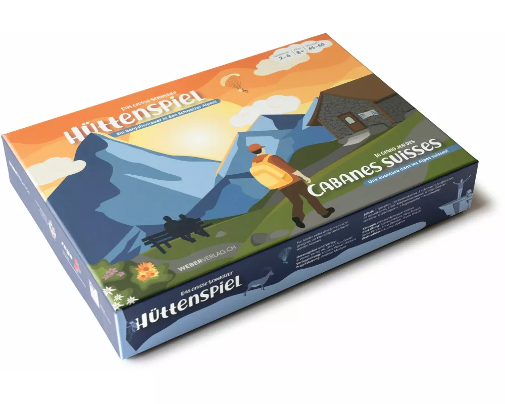 Das grosse Schweizer Hüttenspiel/Le grand jeu des cabanes suisses