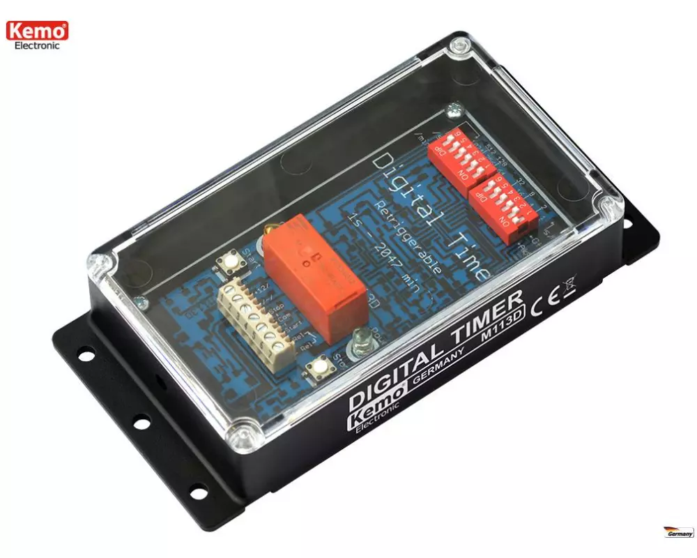 Kemo Zeitschalter M113D Digital, 12 V/DC