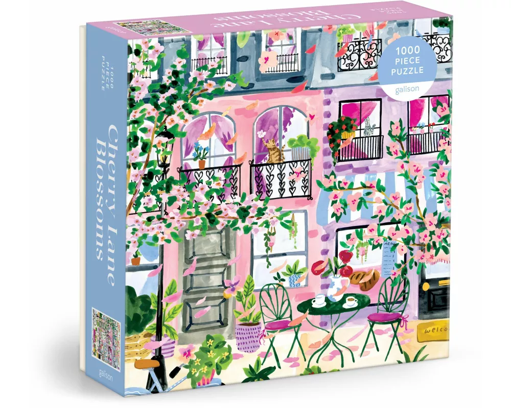 Cherry Lane Blossoms 1000 Piece Puzzle