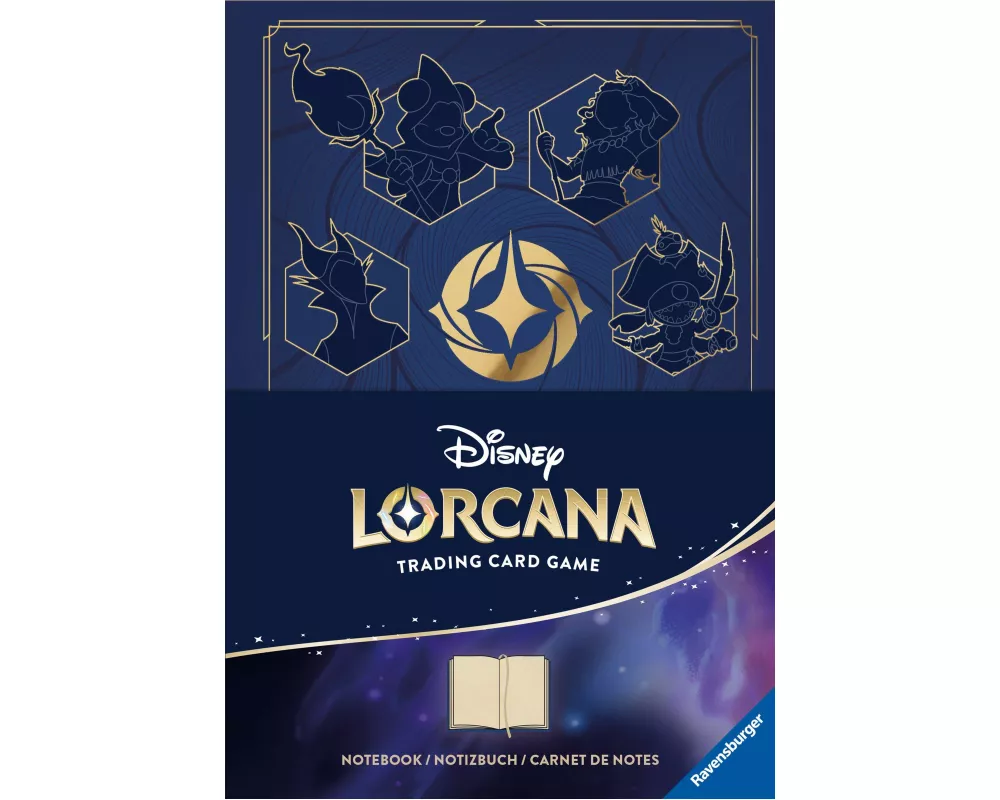 Disney Lorcana - Notebook - Notizbuch - Carnet de notes