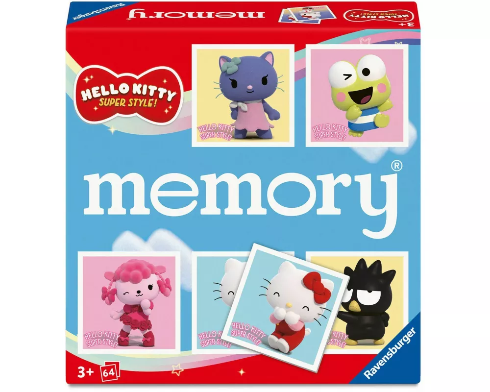 memory Hello Kitty - Gesellschaftsspiel & Brettspiel ab 3 Jahre