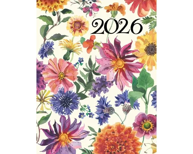Emma Bridgewater Garden Flowers Deluxe A5 Diary 2026