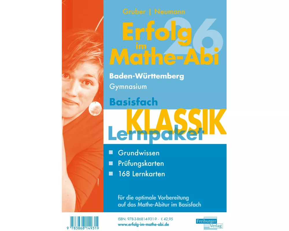 Erfolg im Mathe-Abi 2026 Lernpaket Basisfach 'Klassik' Baden-Württemberg Gymnasium