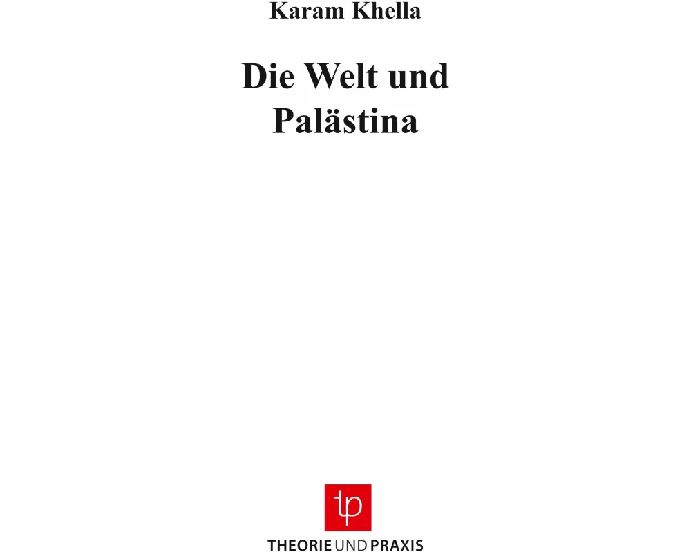 Die Welt und Palästina