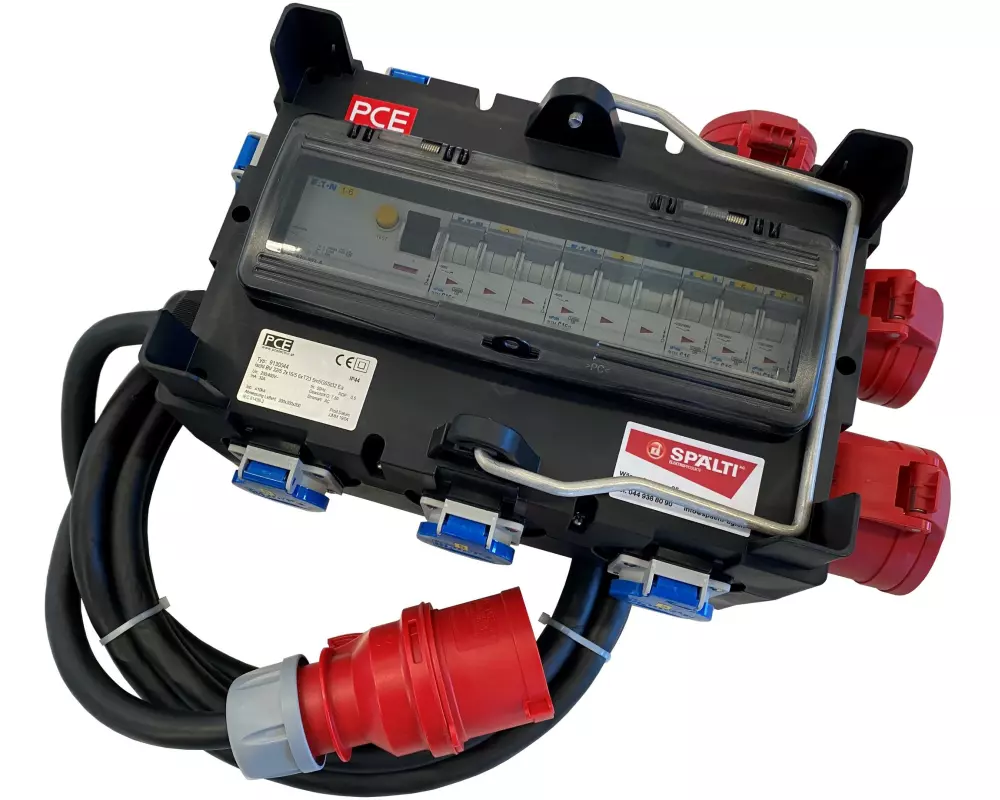 Spälti AG Baustromverteiler CEE32/5 32A mit 5 m Zuleitung