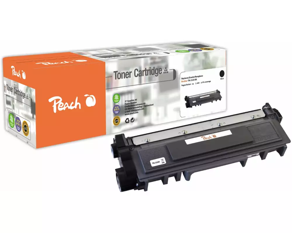 Peach Toner Brother TN-2320 XL Black