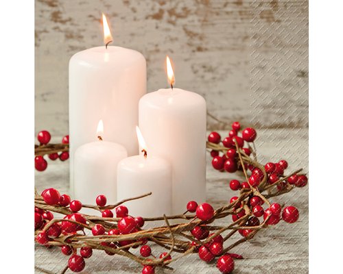 STEWO Servietten Yasna 25x25cm 2573637620 rot 20 Stück