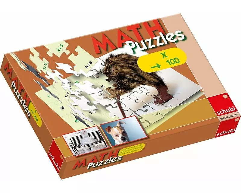 SCHUBI MATHpuzzle Multiplikation - 100