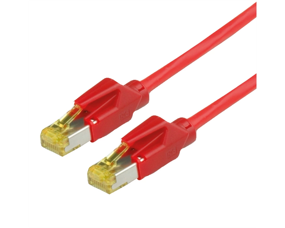DRAKA Patchkabel Cat.6A (Class EA) S/FTP, UC900 TM31, LSOH, rot, 5 m