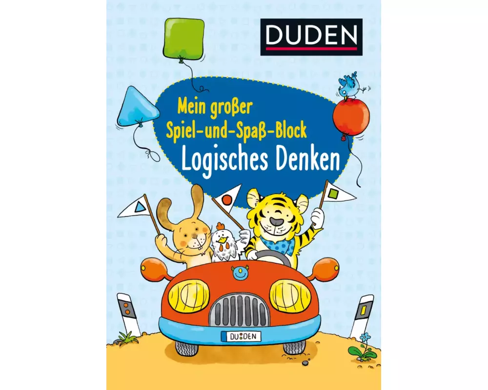 Duden: Mein großer Spiel- und Spaß-Block: Logisches Denken