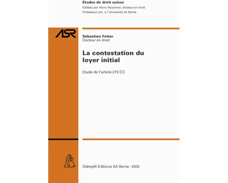 La contestation du loyer initial