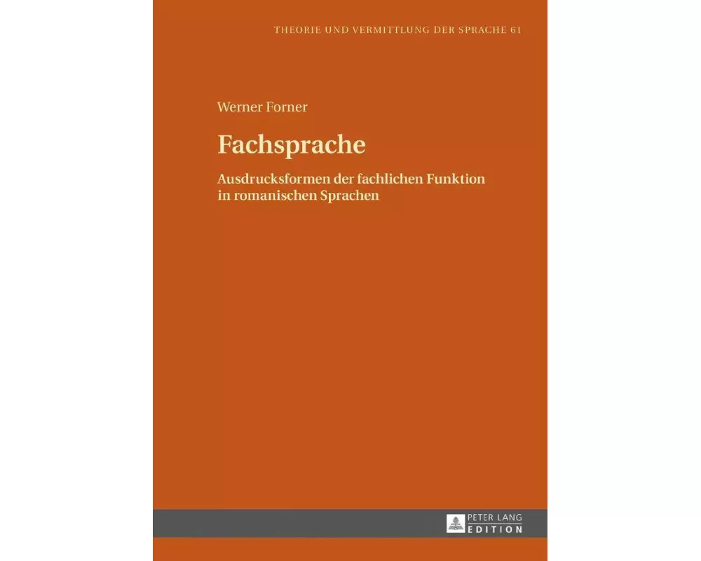 Fachsprache