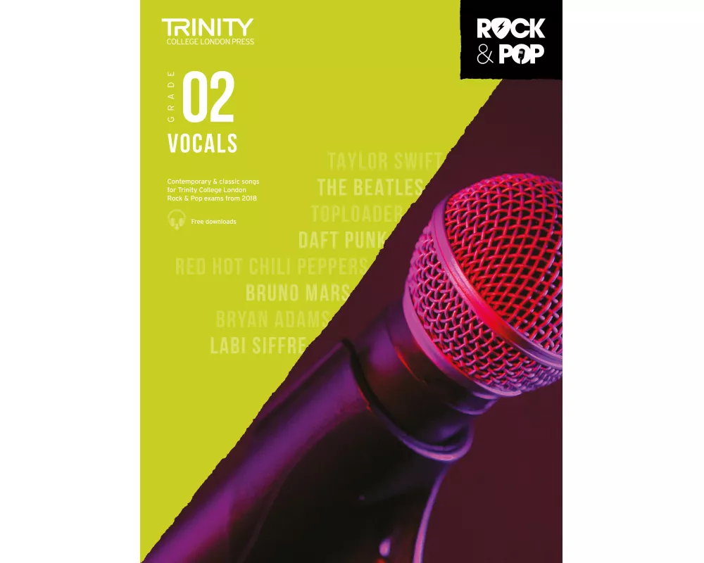 Trinity College London Rock & Pop 2018 Vocals Grade 2