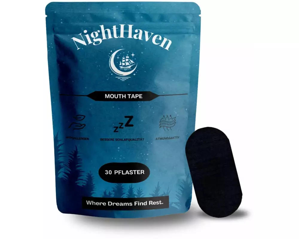 NightHaven Mouth Tape 50g, 30 Stk.