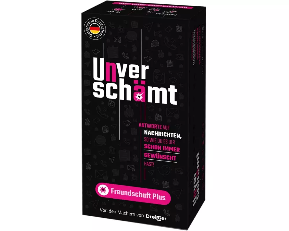 ATM Gaming Partyspiel Unverschämt – Freundschaft Plus -DE-