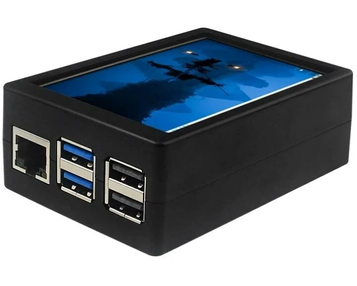 Raspberry Pi Gehäuse ABS inkl. Touchscreen 3.5
