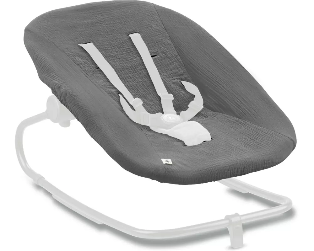 Hauck Hochstuhl Bouncer Bezug Dark Grey