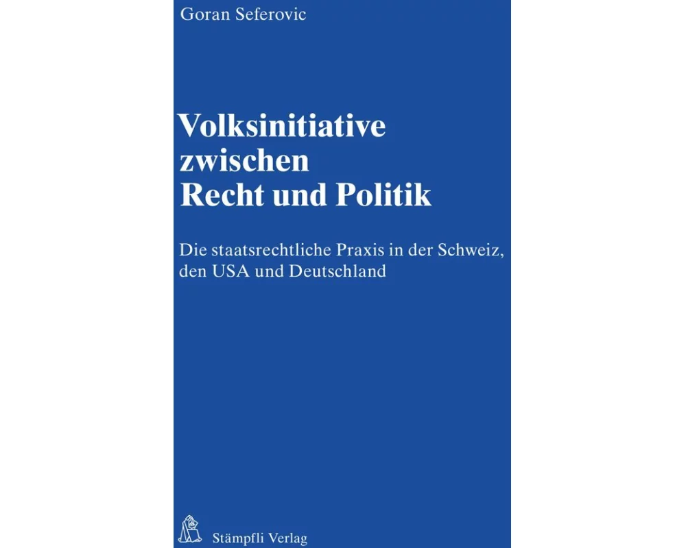 Volksinitiative zwischen Recht und Politik