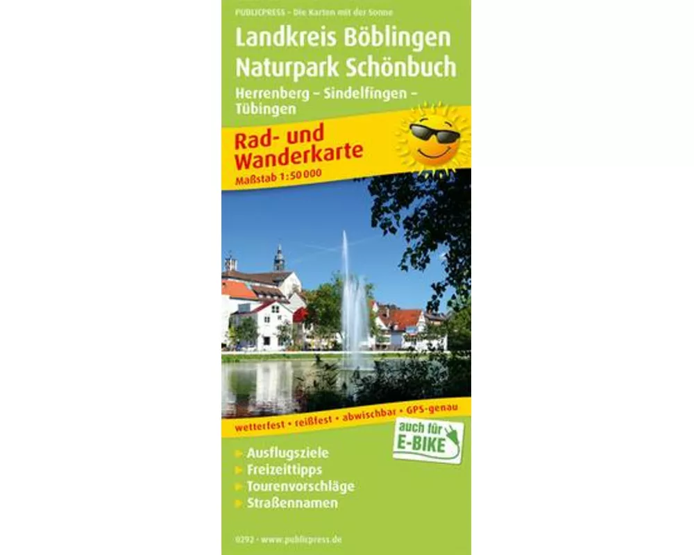 Landkreis Böblingen - Naturpark Schönbuch, Herrenberg - Sindelfingen - Tübingen