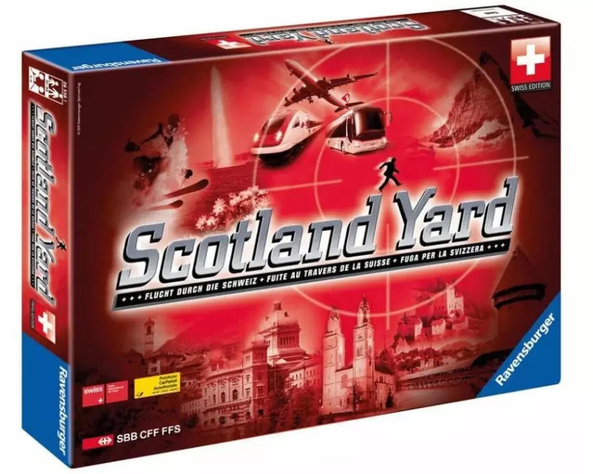 Ravensburger Familienspiel Scotland Yard Swiss Edition