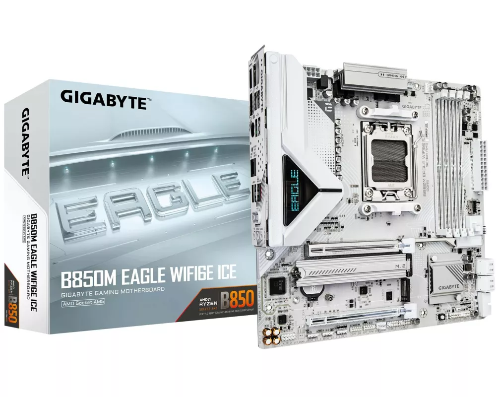 Gigabyte Mainboard B850M EAGLE WIFI6E ICE