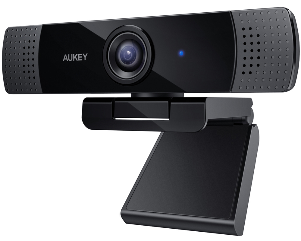 AUKEY Stream Webcam 1080P Dual Mic PC-LM1E black, USB 2.0